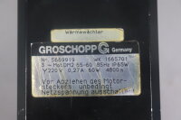 Groschopp DM2 65-60 Motor 1665701 60W + Gearbox Used