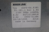 Berger Lahr SDP5-64.0301 Rack-Mount-Schrittmotorantrieb SDP5640301 Unused OVP