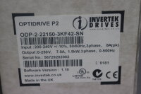 INVERTEK DRIVES ODP-2-22150-3KF42-SN OPTIDRIVE P2 1,5KW Unused OVP