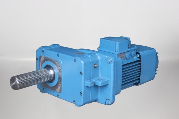 Demag ADE50DD Flachgetriebemotor ZBF 90 B 8/2 B020 i=56,4 0,2/0,8KW+Bremse Used