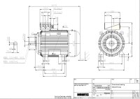 Innomotics 1MB1533-2DB23-5AB4-Z Elektromotor 1CV3282B 78kW 415V 1490 rpm IMB3 IE3 EX Unused
