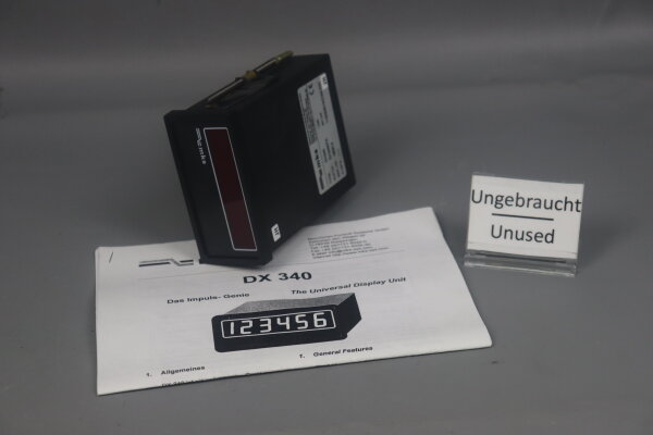 MKS DX340 Digital Display Unit DX34007A 24VDC Unused