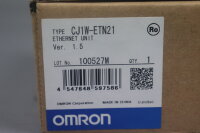 Omron CJ1W-ETN21 Ethernet Unit Ver. 1.5 Unused OVP