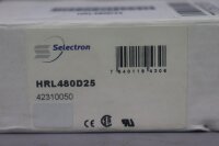 SIG Positec Selectron HRL 480 D 25 Sicherheitsrelais 42310050 25A Unused OVP