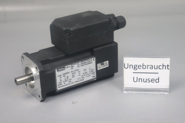 Parker SMB60601.4811S3M64 Servomotor 0.50kW 628 s⁻¹ 1.4Nm Unused