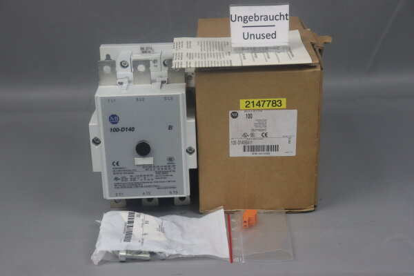 Allen Bradley 100-D140EA11 Contactor 208-277V 50/60Hz Ser.B Unused OVP