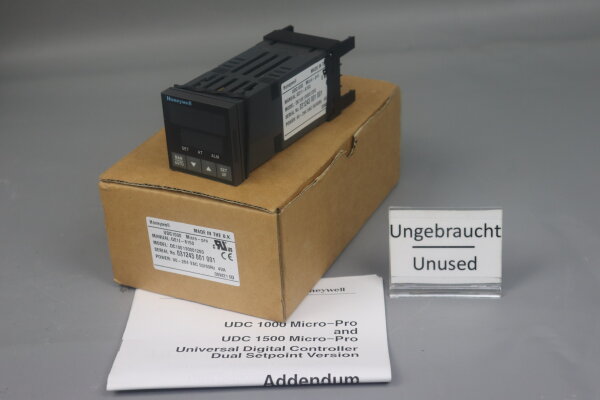 Honeywell UDC1000 Micro-Pro Temperaturregler DC100130001200 90-264VAC Unused OVP