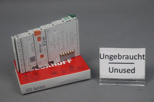 Beckhoff KL3064 Bus Terminal 4-Kanal Analogeingangl 0...10V Unused OVP