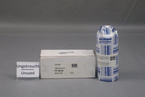 Donaldson Ultrafilter FF 05/20 Luftfilterelement 121232 152x52mm Unused OVP