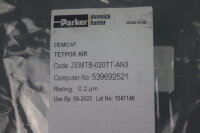 Parker DEMICAP ZEMTB-020TT-AN3 tetpor air capsule Unused OVP
