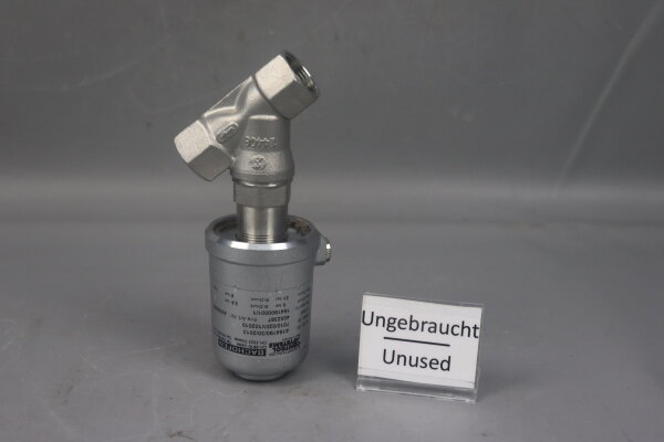 Bachofen A035962 Schrägsitzventil 4002387 DN20, Edelstahl, G3/4", NO Unused OVP