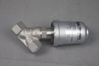 Bachofen A035962 Schrägsitzventil 4002387 DN20, Edelstahl, G3/4", NO Unused OVP