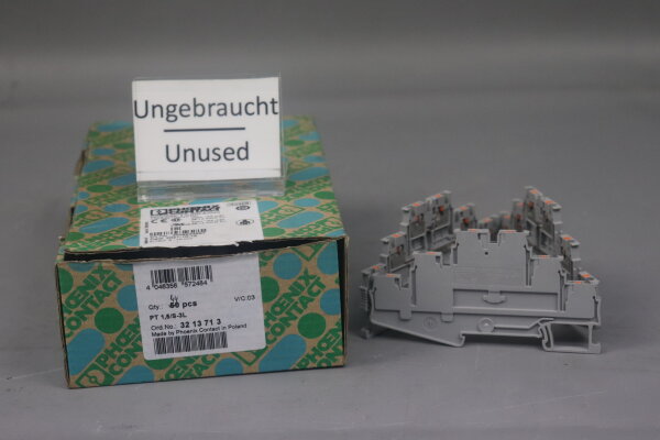 Phoenix Contact D-PT 1,5/S-3L 44 Stk. Abschlussdeckel Unused OVP