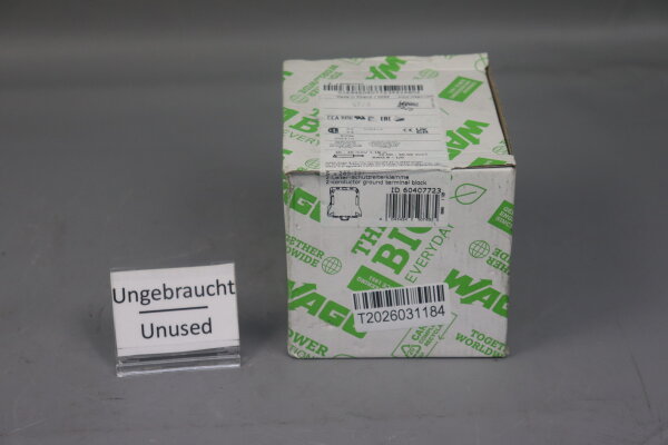 Wago 285-157 2-Conductor-Ground Terminal60407722 (5 pieces) Sealed