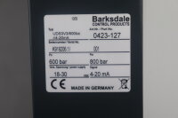 Barksdale UDS3V3/600bar/4-20mA Elektronischer Druckschalter 0423-127 Unused OVP
