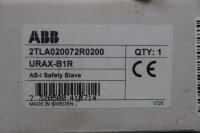 ABB URAX-B1R 2TLA020072R0200 Eingangsmodul 12ms Unused OVP