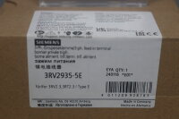 Siemens 3RV2935-5E E:01 Einspeiseklemme Unused OVP