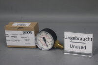 WIKA 111.10.005 2,5 bar Manometer 30810051  G 1/4"  Cl. 2.5 Unused OVP