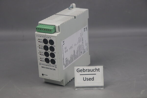 CEAG SKU CG-S 4x1,5A ZB-S Circuit Switching 40071347840 Used