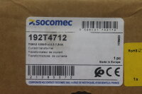 Socomec 192T4712 Teilbarer Stromwandler TO812 1250A/5A Klasse 0,5 7,5VA Unused OVP