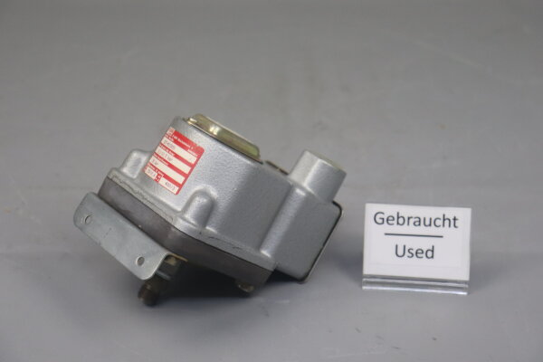 Barksdale D2T-M150SS Druckschalter 20bar 0,1-10,5bar 250VDC/0,4A 480VAC/3A Used
