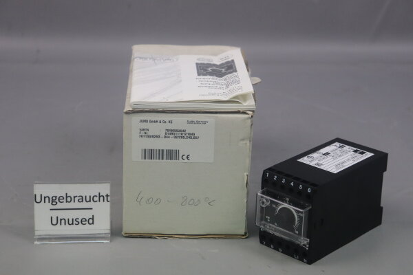 JUMO 701130/0253-044-02/205,245,057 Temperaturbegrenzer STB"O" Unused OVP