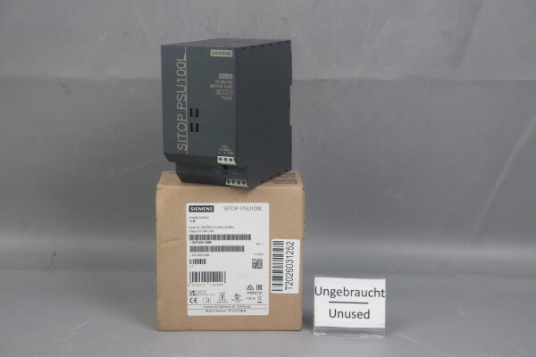 Siemens SITOP PSU100L 6EP1334-1LB00 Netzteil 1AC DC24V 10A Unused OVP