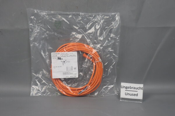 Ifm EVT139 Anschlusskabel mit Buchse ADOAF040VAS0005E04 5m 3A 60V DC Unused OVP