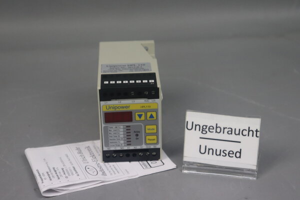 Unipower HPL110 Motorzustandsüberwachungsgerät Unused