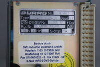 DURAG D-UG 660-20 Flammenregler 24VDC D-UG660-20 1-5s Used