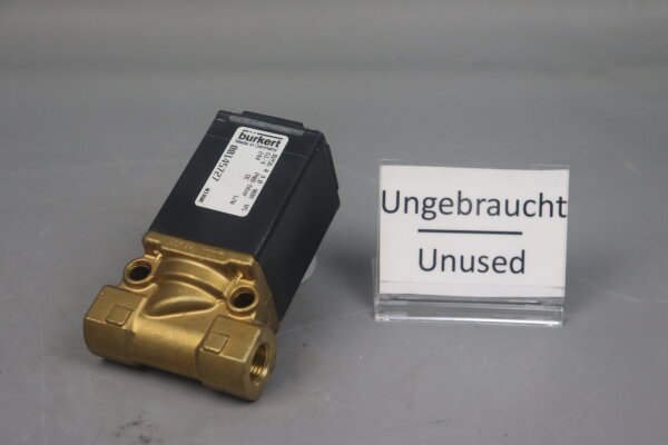 Bürkert 00145727 Magnetventil 0256 A 4,0 NBR G1/4 24V 12w 6bar Unused