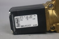 Bürkert 00145727 Magnetventil 0256 A 4,0 NBR G1/4 24V 12w 6bar Unused
