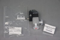Oerlikon Leycon BAV 16 EP AI Electropneumatic high-vacuum angle valve 215323 Unused OVP