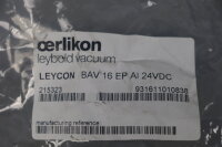 Oerlikon Leycon BAV 16 EP AI Electropneumatic high-vacuum angle valve 215323 Unused OVP