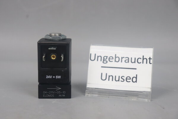 Norgren 04-211V-05-10-ELDMOS Wegeventil 36/08 24V 5W Unused