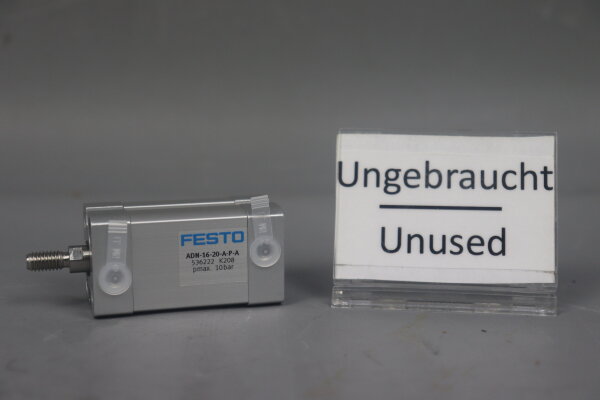 Festo ADN-16-20-A-P-A-S2 Kompaktzylinder 536222 pmax. 10bar Unused
