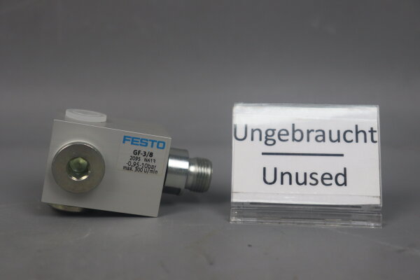 Festo GF-3/8 Drehverteiler 2095 N613 0,95-10bar max. 300U/min Unused OVP