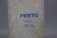 Festo VPEV-1/8 Vakuumschalter 150261 Unused OVP