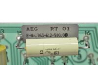 AEG 763-612-910-00 carte regulater RT01 used