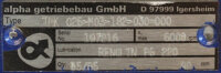 Alpha Getriebebau TPK 025-M03-182-030-000 Getriebe Unused