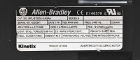 Allen Bradley MPL-B1530U-VJ42AA Servomotor