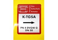 KKH K-TGSA PN4 DVGWG DN50 Thermische Gas Sicherheits...