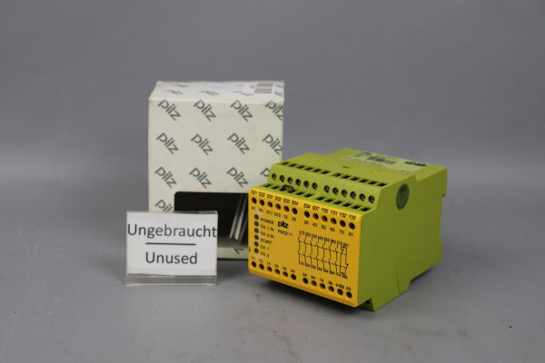 Pilz PNOZ11 230VAC/24VDC 7S1&Ouml; 774086 Sicherheitsrelais unused OVP