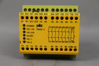 Pilz PNOZ11 230VAC/24VDC 7S1&Ouml; 774086 Sicherheitsrelais unused OVP