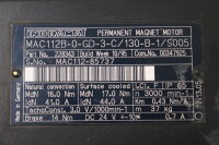 Indramat MAC112B-0-GD-3-C/130-B-1/S005 Servomotor Used
