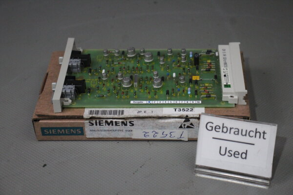 Siemens Analoggerbaugruppe M74003-A8350   M74003-A 8350 used/OVP