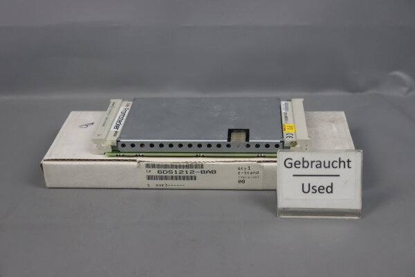 Siemens Teleperm 6DS1212-8AB E-Stand : 08 Businterface 6DS12128AB Used OVP