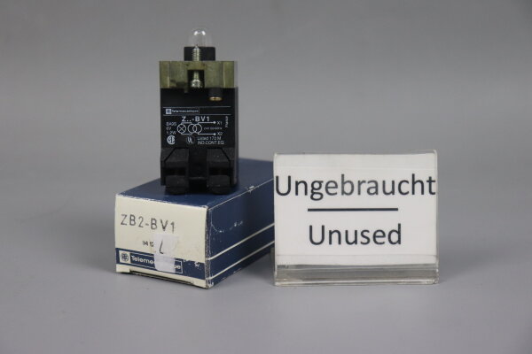Telemecanique ZB2 BV1 Lampenfassung ZB2BV1 1,2W  unused OVP