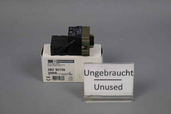Telemecanique ZB2 BV156 2,6W Lampenfassung  ZB2BV156 059648 unused OVP