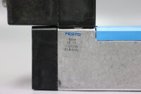 Festo MN1H-5/3E-D-1-C 159683 Magnetventil 3-10 bar + 2x MSN1G-24Vl Unused OVP